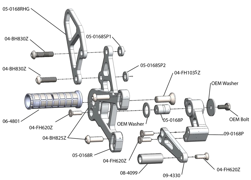 Rearsets who has what? | Kawasaki ZX-10R Forum